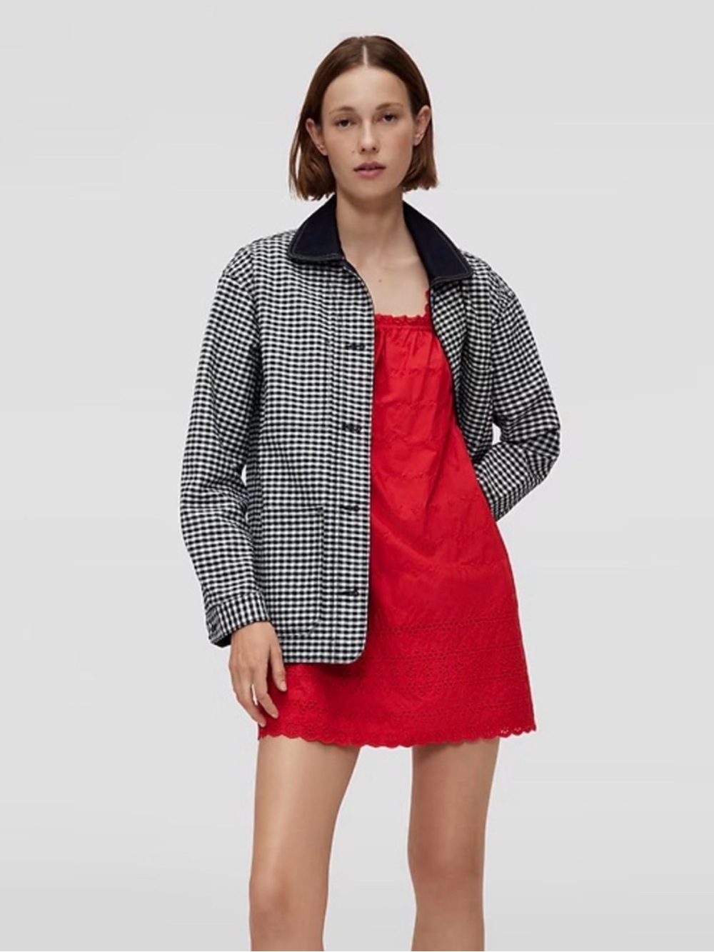 GAP x DOEN gingham chore jacket